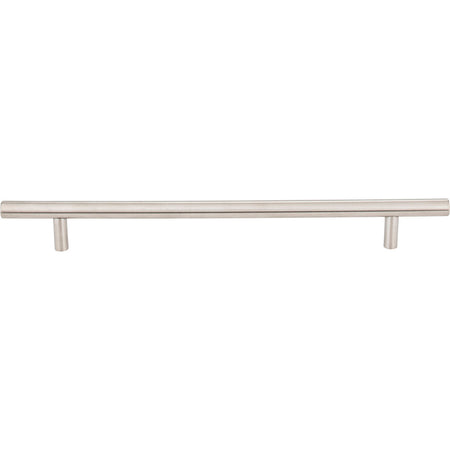 Elements 302SS: 224 mm cc Naples Round Bar Cabinet Pull - Stainless Steel