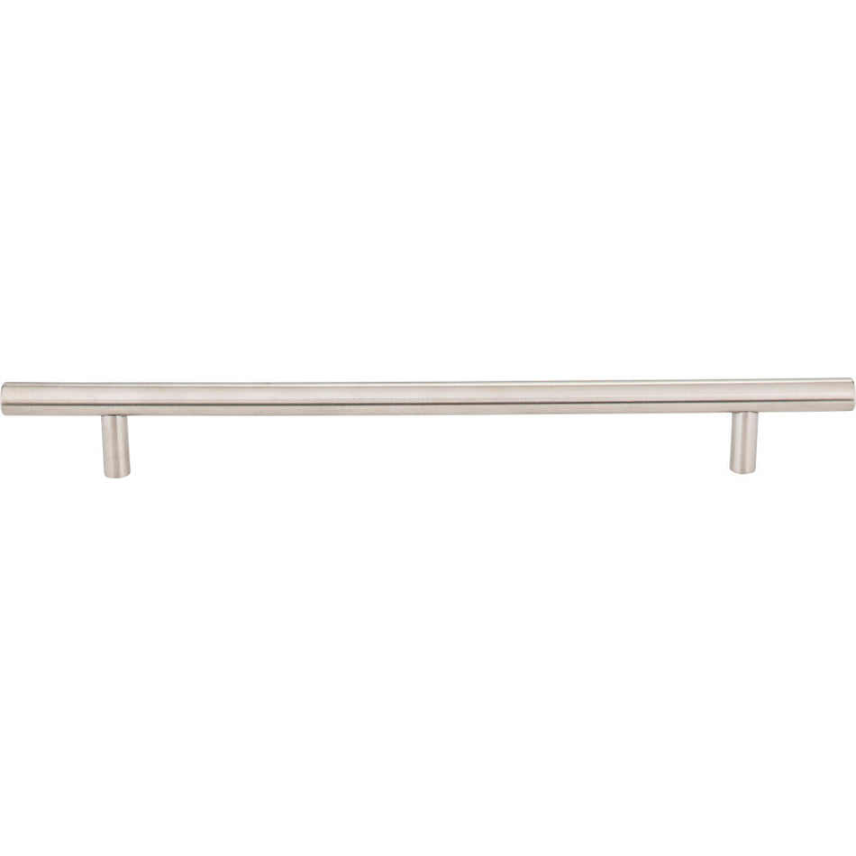 Elements 302SS: 224 mm cc Naples Round Bar Cabinet Pull - Stainless Steel