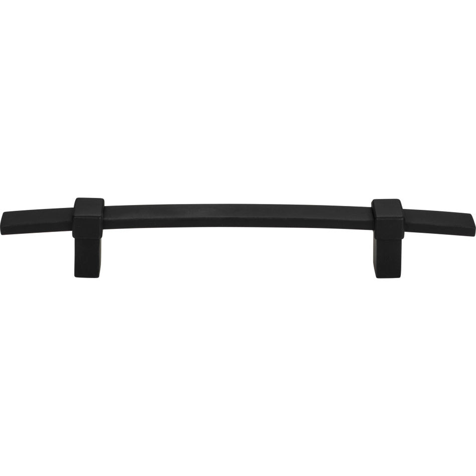 Atlas 303-BL: 5-1/16" cc Buckle Up Cabinet Pull - Matte Black