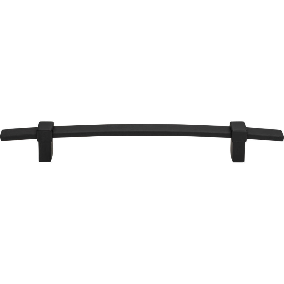 Atlas 304-BL: 6-5/16" cc Buckle Up Cabinet Pull - Matte Black