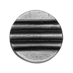 Hawk Hill 304VG: 1-7/16" Ribs Cabinet Knob - Verde