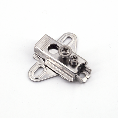 Sugatsune 304B-P4A/32-3W: 48mm Mounting Plate for Hinge - Stainless Steel