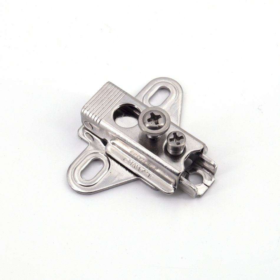 Sugatsune 304B-P4A/32-3W: 48mm Mounting Plate for Hinge - Stainless Steel
