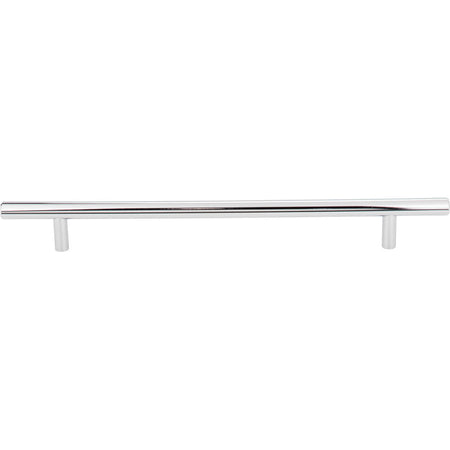 Elements 304PC: 224 mm cc Naples Round Bar Cabinet Pull - Polished Chrome