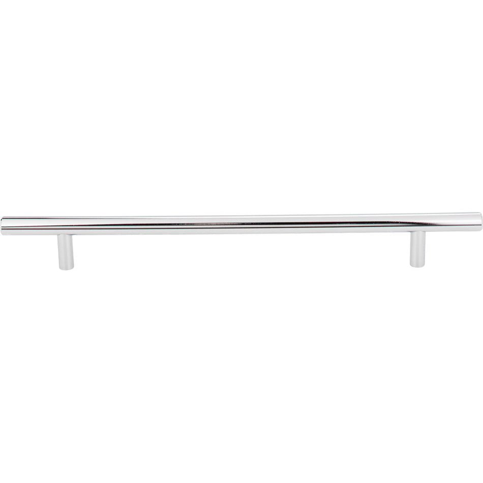 Elements 304PC: 224 mm cc Naples Round Bar Cabinet Pull - Polished Chrome