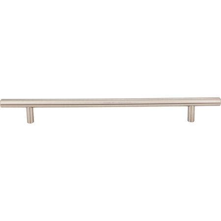 Elements 304SN: 224 mm cc Naples Round Bar Cabinet Pull - Satin Nickel