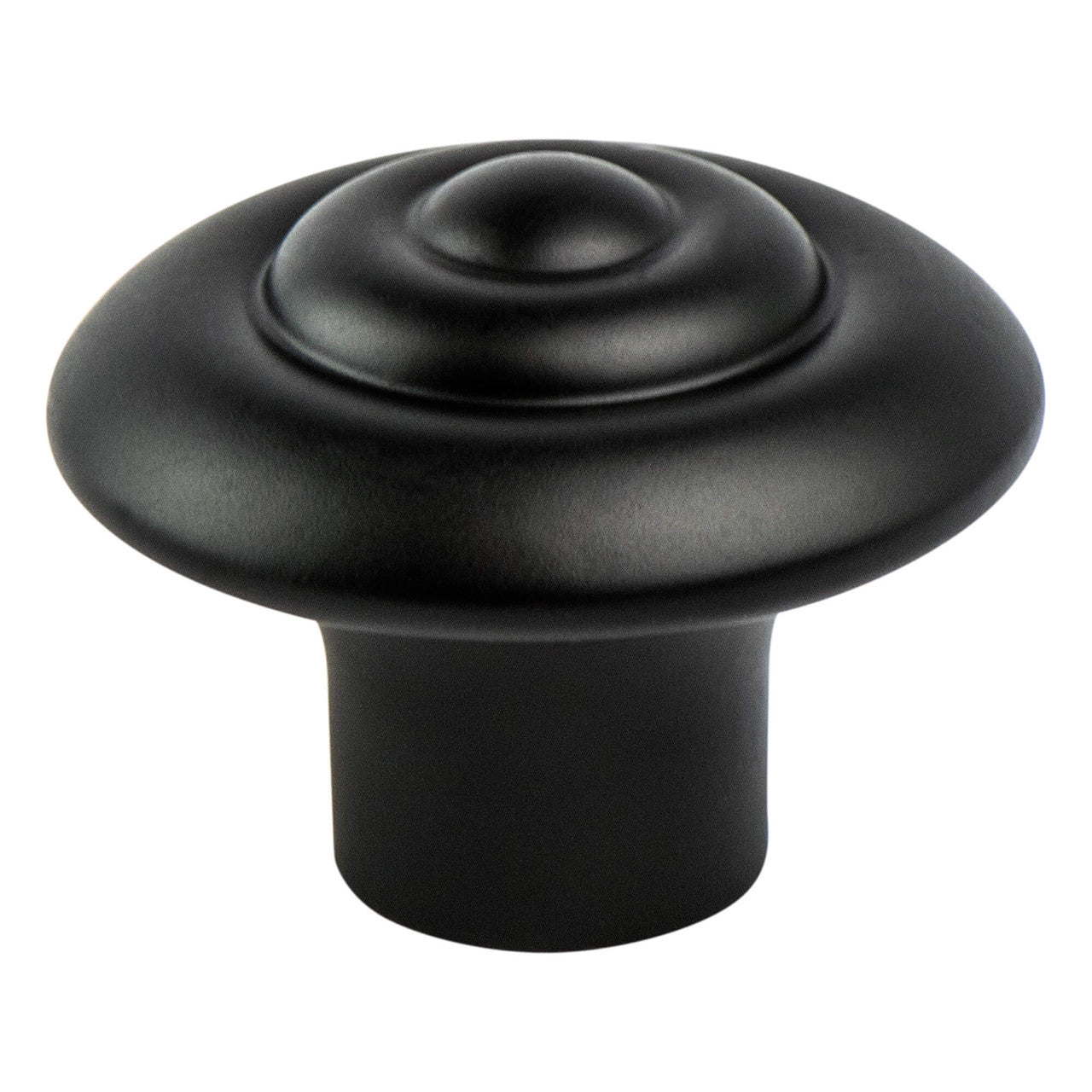Berenson 3055-155: 1-1/4" Rhapsody Cabinet Knob - Black