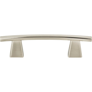 Atlas 306-BRN: 3" cc Fulcrum Cabinet Pull - Brushed Nickel