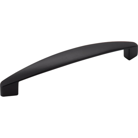 Elements 308-128BLK: 128 mm cc Belfast Arch Bar Cabinet Pull - Black