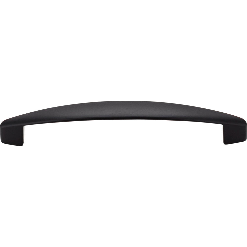 Elements 308-128BLK: 128 mm cc Belfast Arch Bar Cabinet Pull - Black