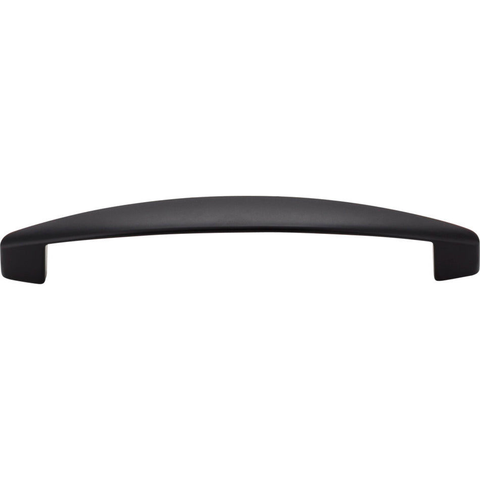 Elements 308-128BLK: 128 mm cc Belfast Arch Bar Cabinet Pull - Black