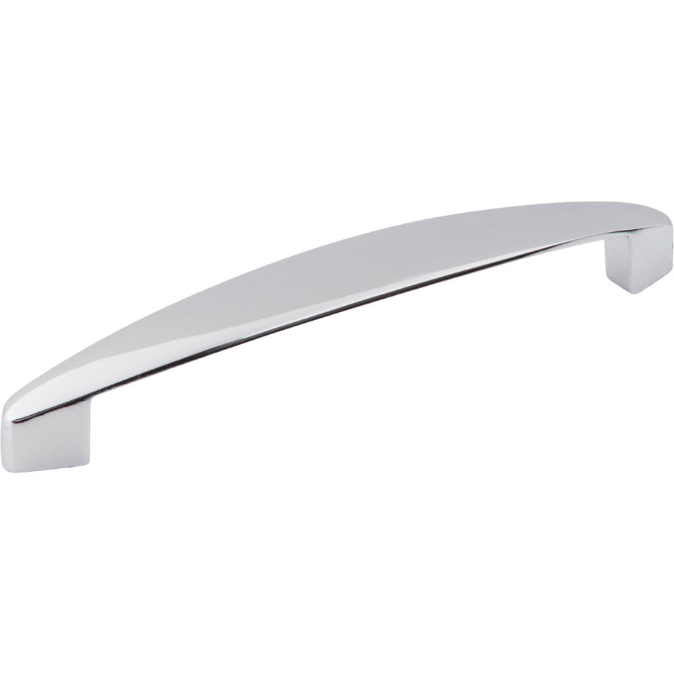 Elements 308-128PC: 128 mm cc Belfast Arch Bar Cabinet Pull - Polished Chrome