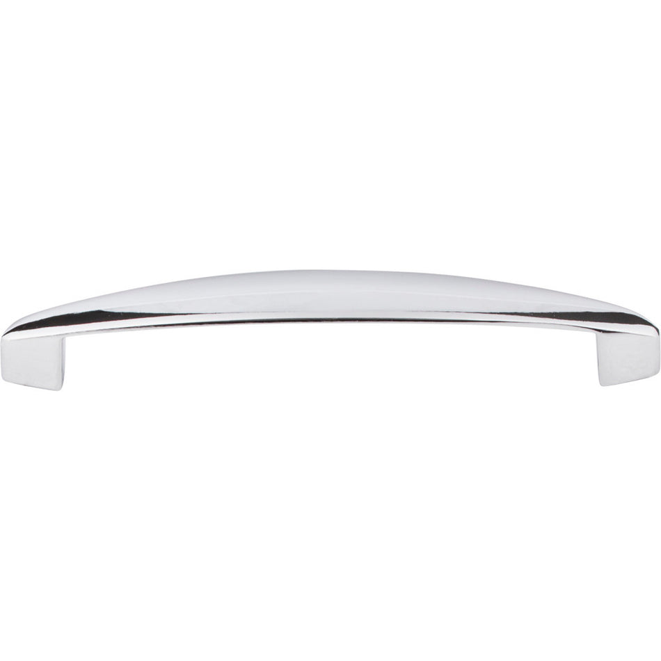 Elements 308-128PC: 128 mm cc Belfast Arch Bar Cabinet Pull - Polished Chrome