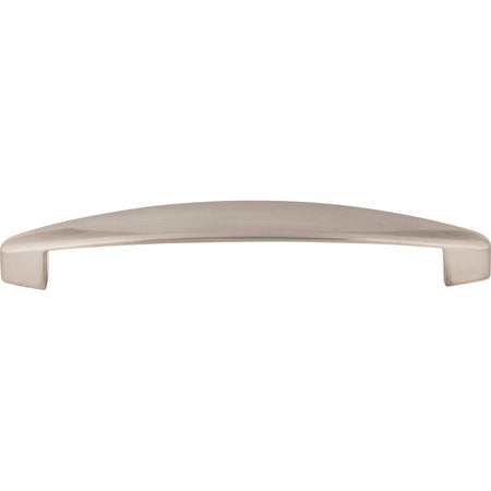 Elements 308-128SN: 128 mm cc Belfast Arch Bar Cabinet Pull - Satin Nickel