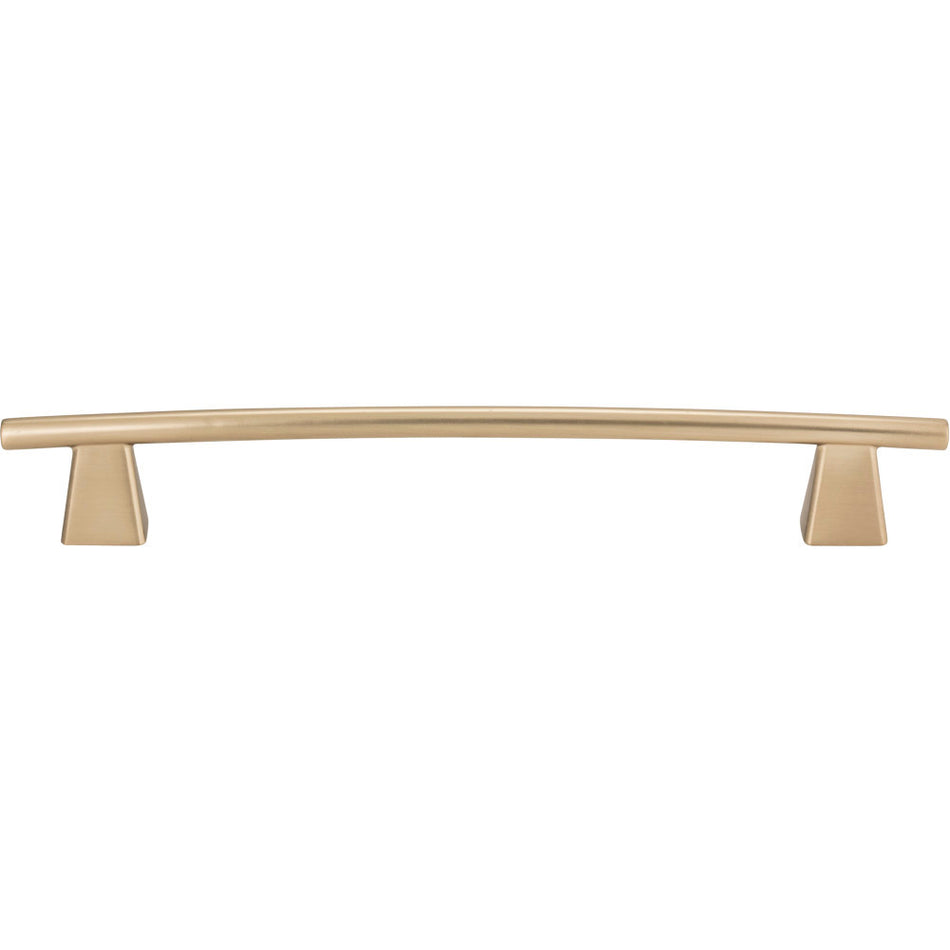 Atlas 308-CM: 6-5/16" cc Fulcrum Cabinet Pull - Champagne