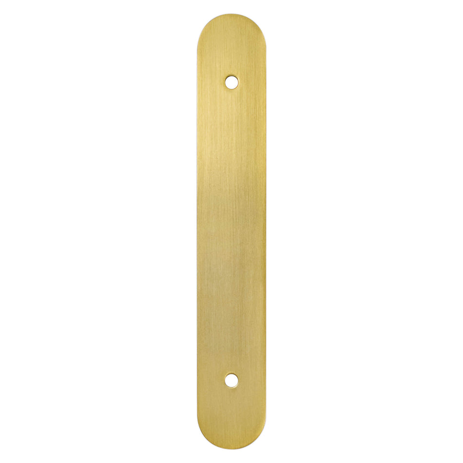 Berenson 3095-1MDB-B: 128mm cc Galloway Backplate - Modern Brushed Gold