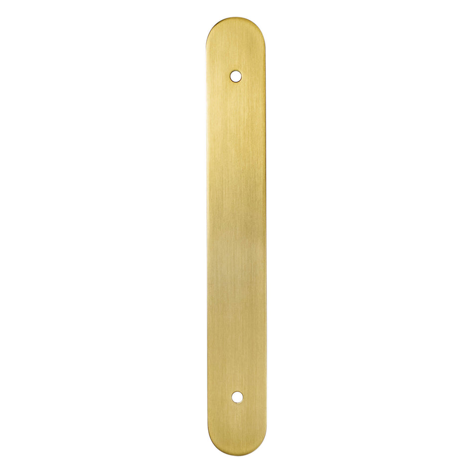 Berenson 3096-1MDB-B: 160mm cc Galloway Backplate - Modern Brushed Gold