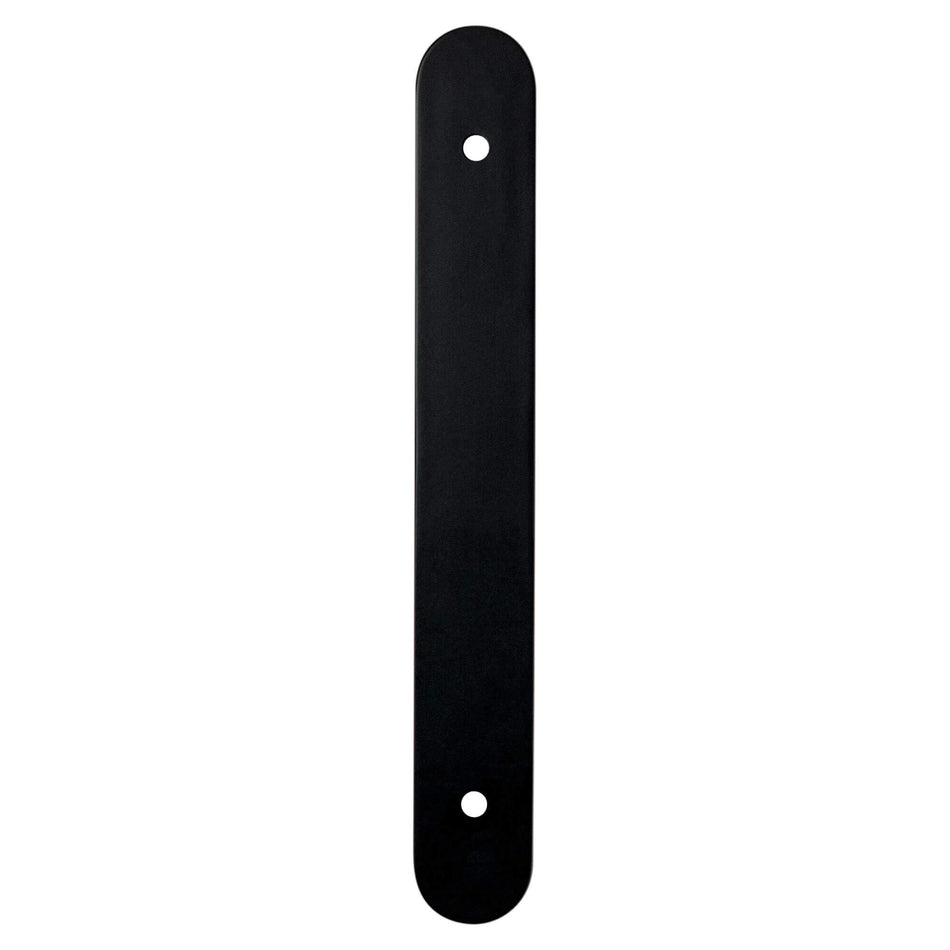 Berenson 3101-1055-B: 160mm cc Galloway Backplate - Matte Black