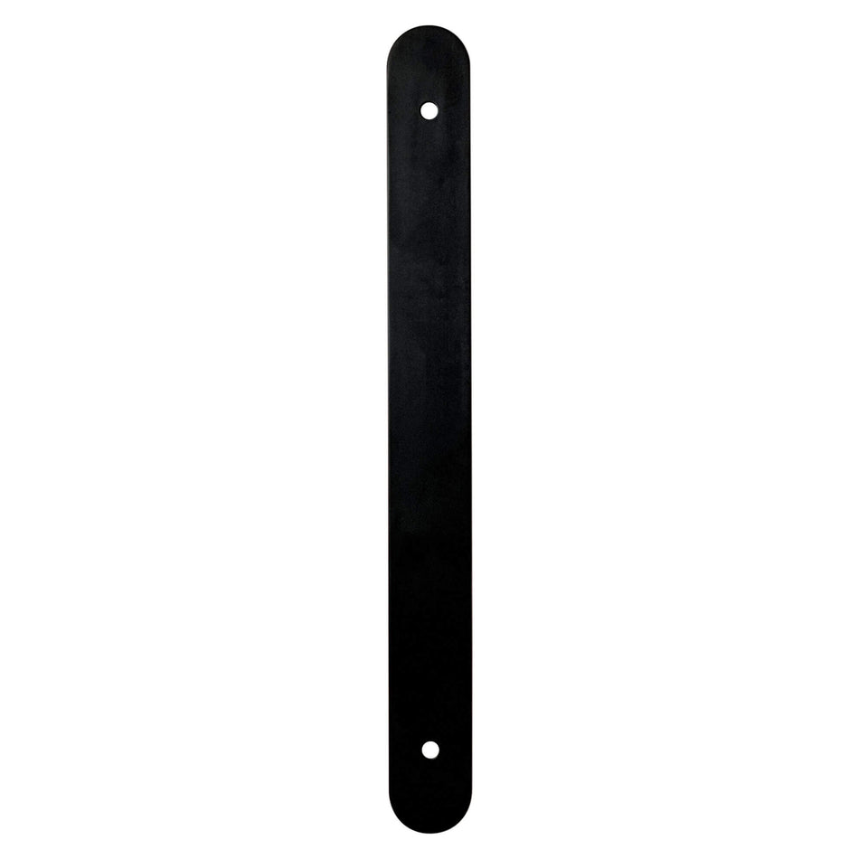 Berenson 3102-1055-B: 224mm cc Galloway Backplate - Matte Black