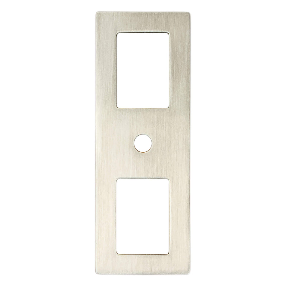 Berenson 3108-1BPN-B:  Statler Backplate - Brushed Nickel