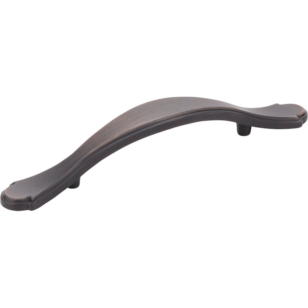 Elements 3108DBAC: 3" cc Gatsby Arch Cabinet Pull - Brushed Oil Rubbed Bronze