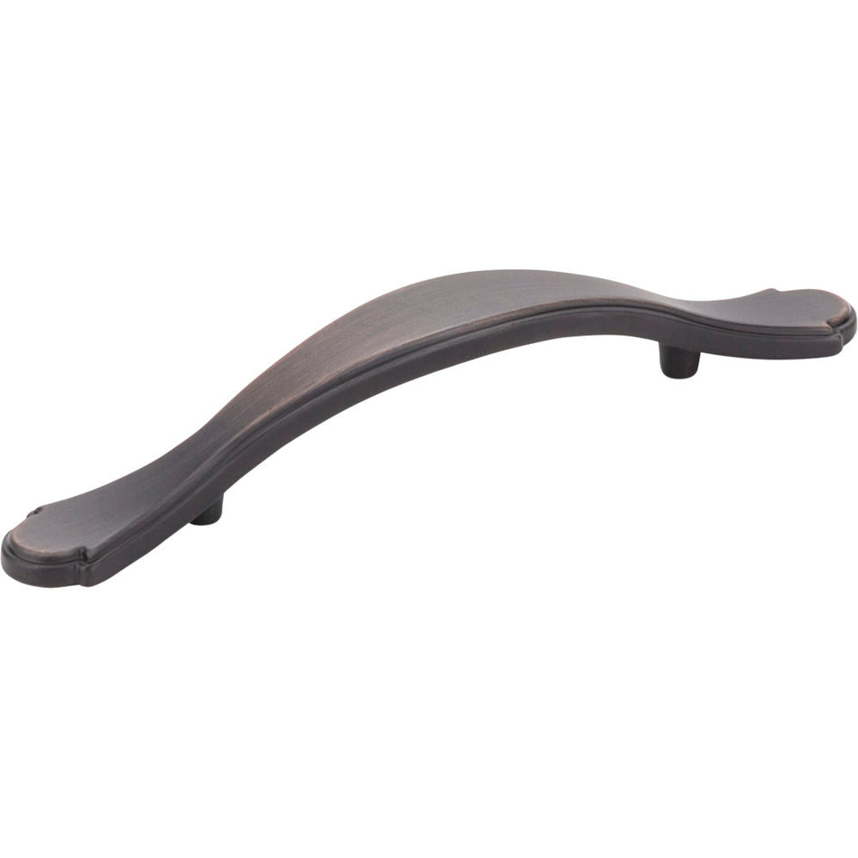 Elements 3108DBAC: 3" cc Gatsby Arch Cabinet Pull - Brushed Oil Rubbed Bronze