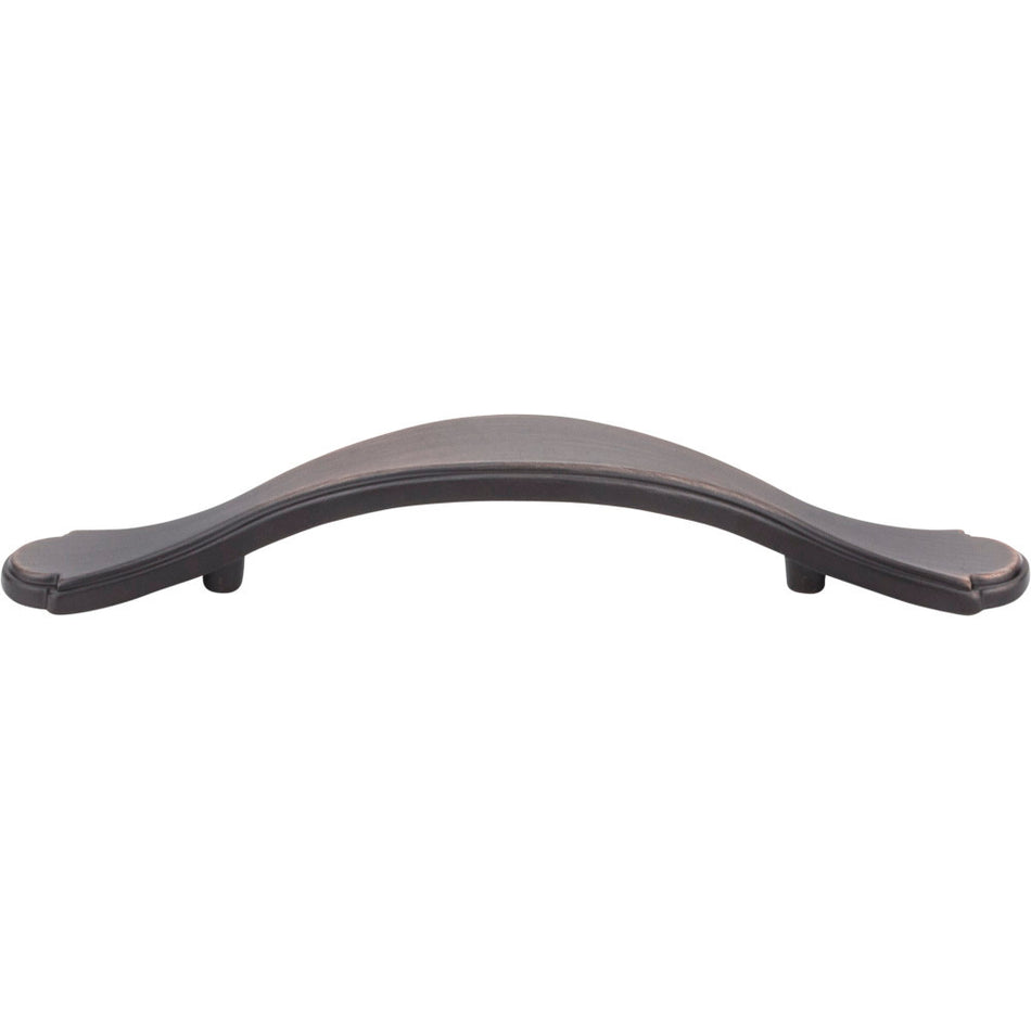 Elements 3108DBAC: 3" cc Gatsby Arch Cabinet Pull - Brushed Oil Rubbed Bronze