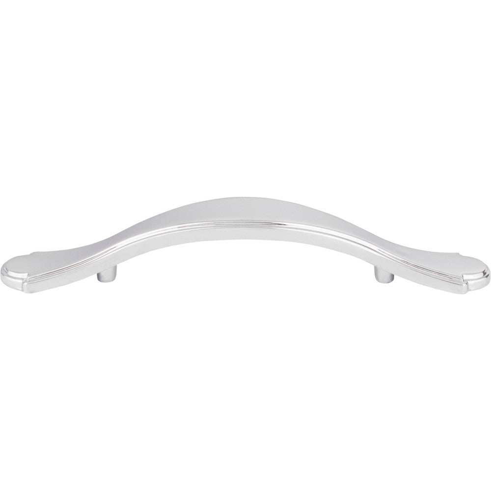 Elements 3108PC: 3" cc Gatsby Arch Cabinet Pull - Polished Chrome