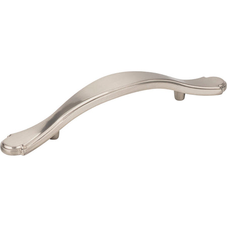 Elements 3108SN: 3" cc Gatsby Arch Cabinet Pull - Satin Nickel