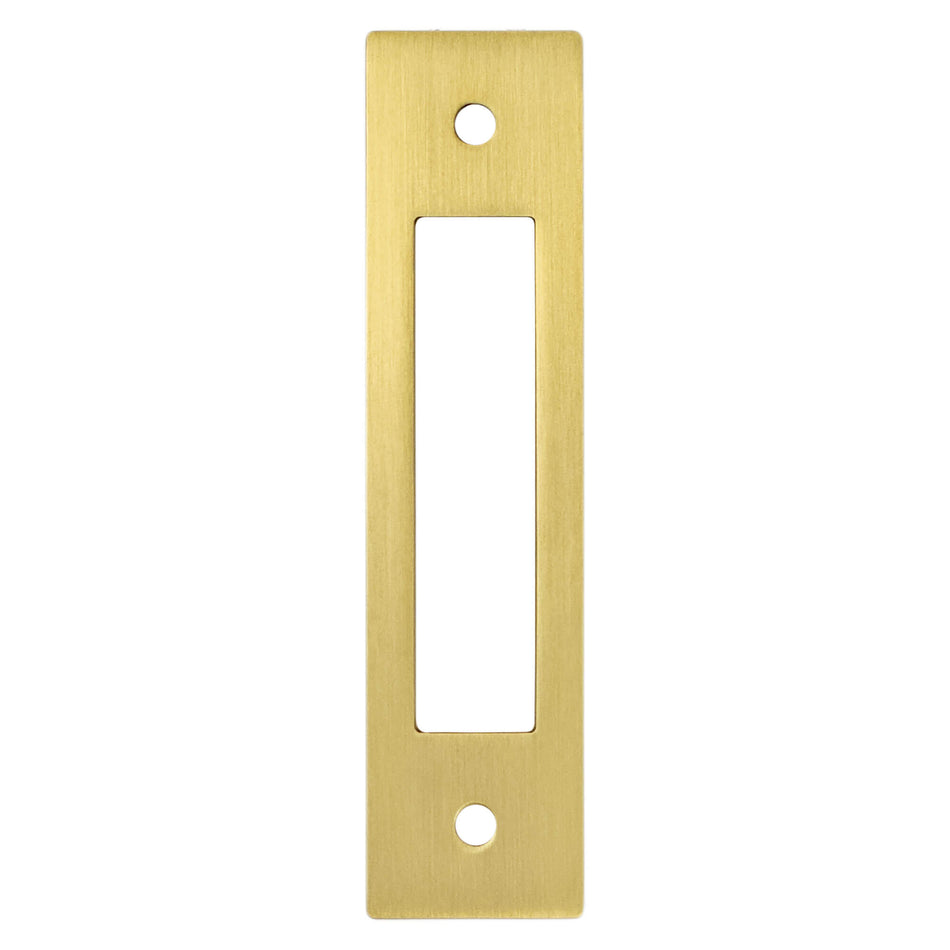 Berenson 3109-1MDB-B: 96mm cc Statler Backplate - Modern Brushed Gold