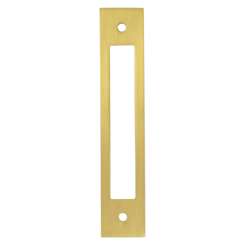 Berenson 3110-1MDB-B: 128mm cc Statler Backplate - Modern Brushed Gold
