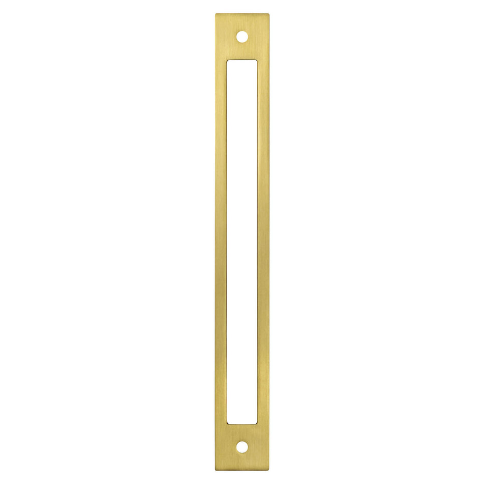Berenson 3112-1MDB-B: 224mm cc Statler Backplate - Modern Brushed Gold