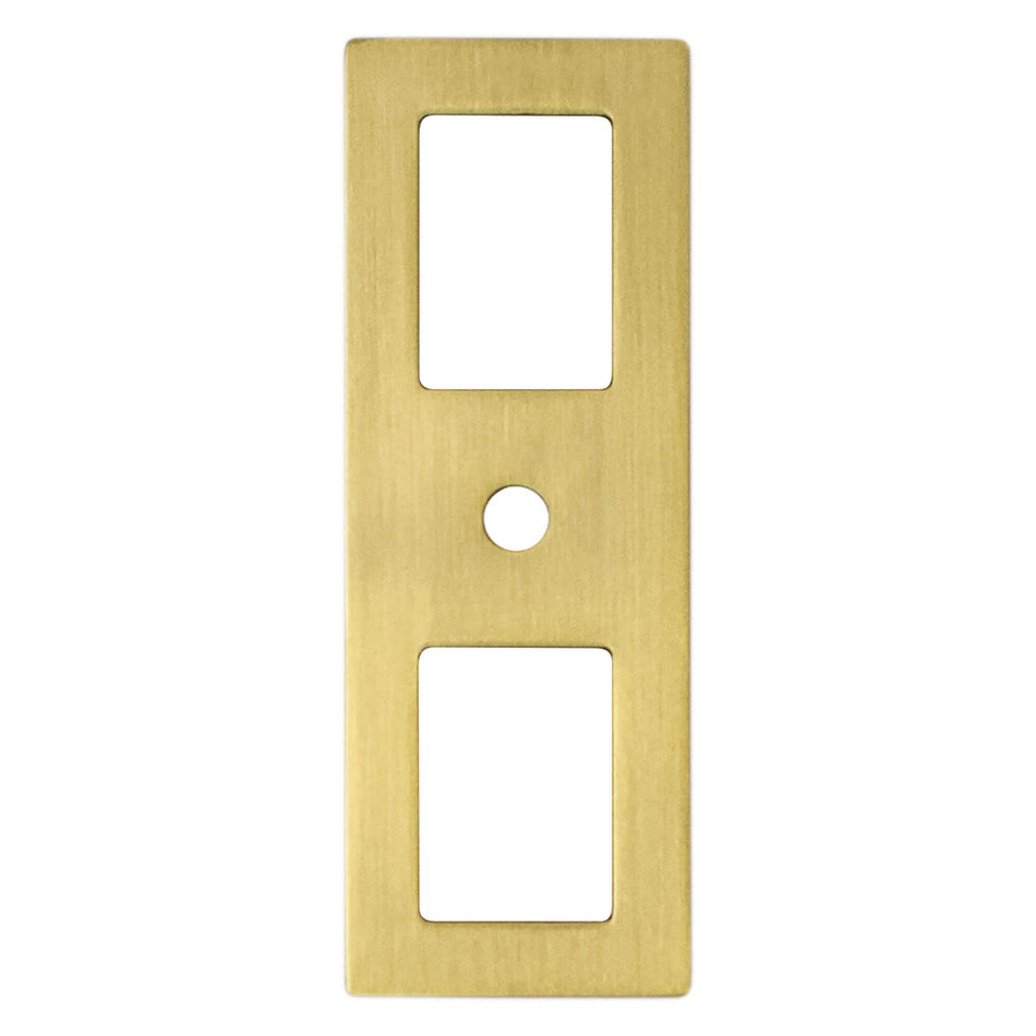 Berenson 3113-1MDB-B:  Statler Backplate - Modern Brushed Gold