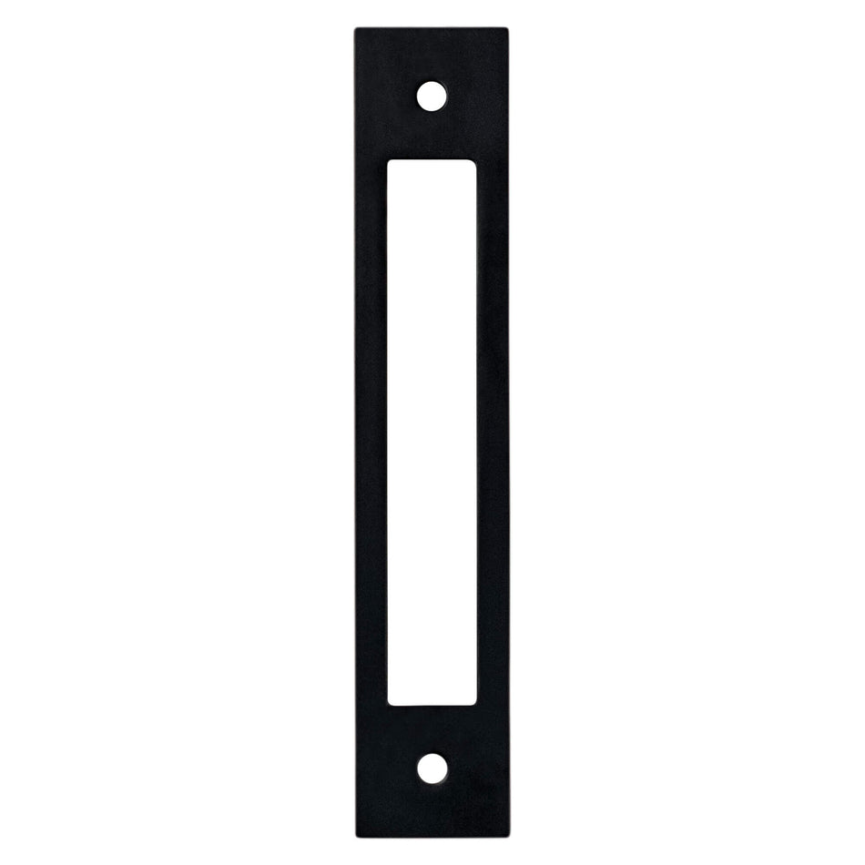 Berenson 3115-1055-B: 128mm cc Statler Backplate - Matte Black