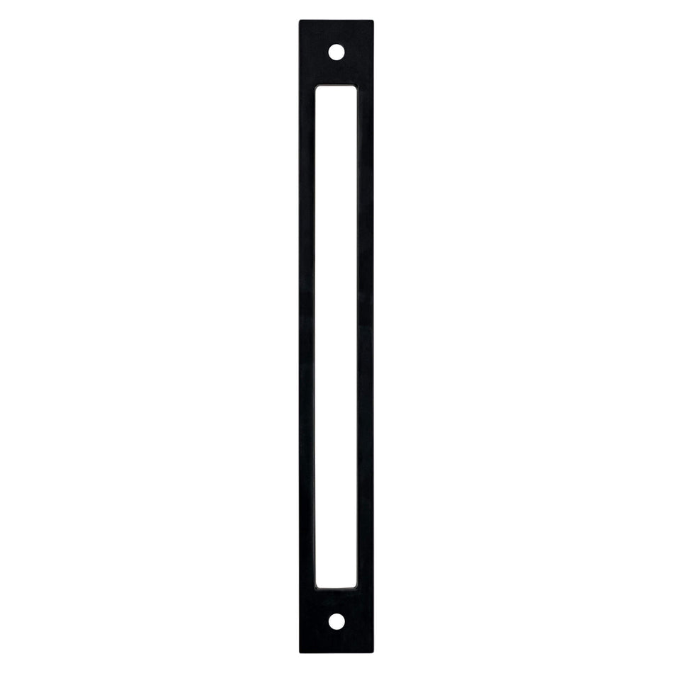 Berenson 3117-1055-B: 224mm cc Statler Backplate - Matte Black