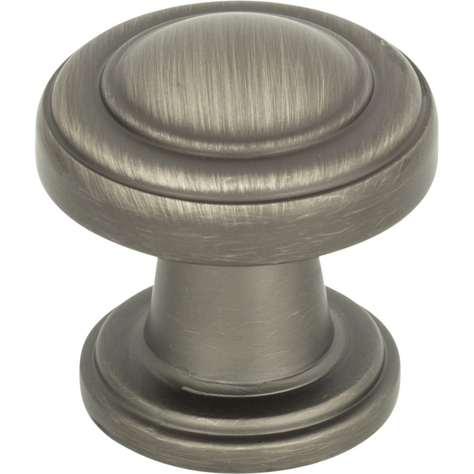 Atlas 313-SL: 1-1/8" Bronte Cabinet Knob - Slate