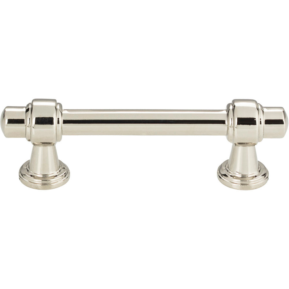 Atlas 314-PN: 3" cc Bronte Cabinet Pull - Polished Nickel