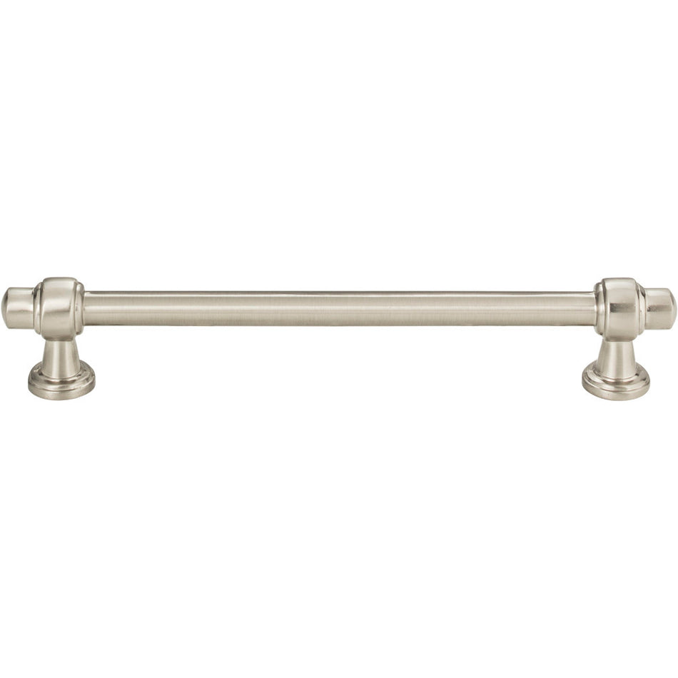 Atlas 315-BRN: 6-5/16" cc Bronte Cabinet Pull - Brushed Nickel