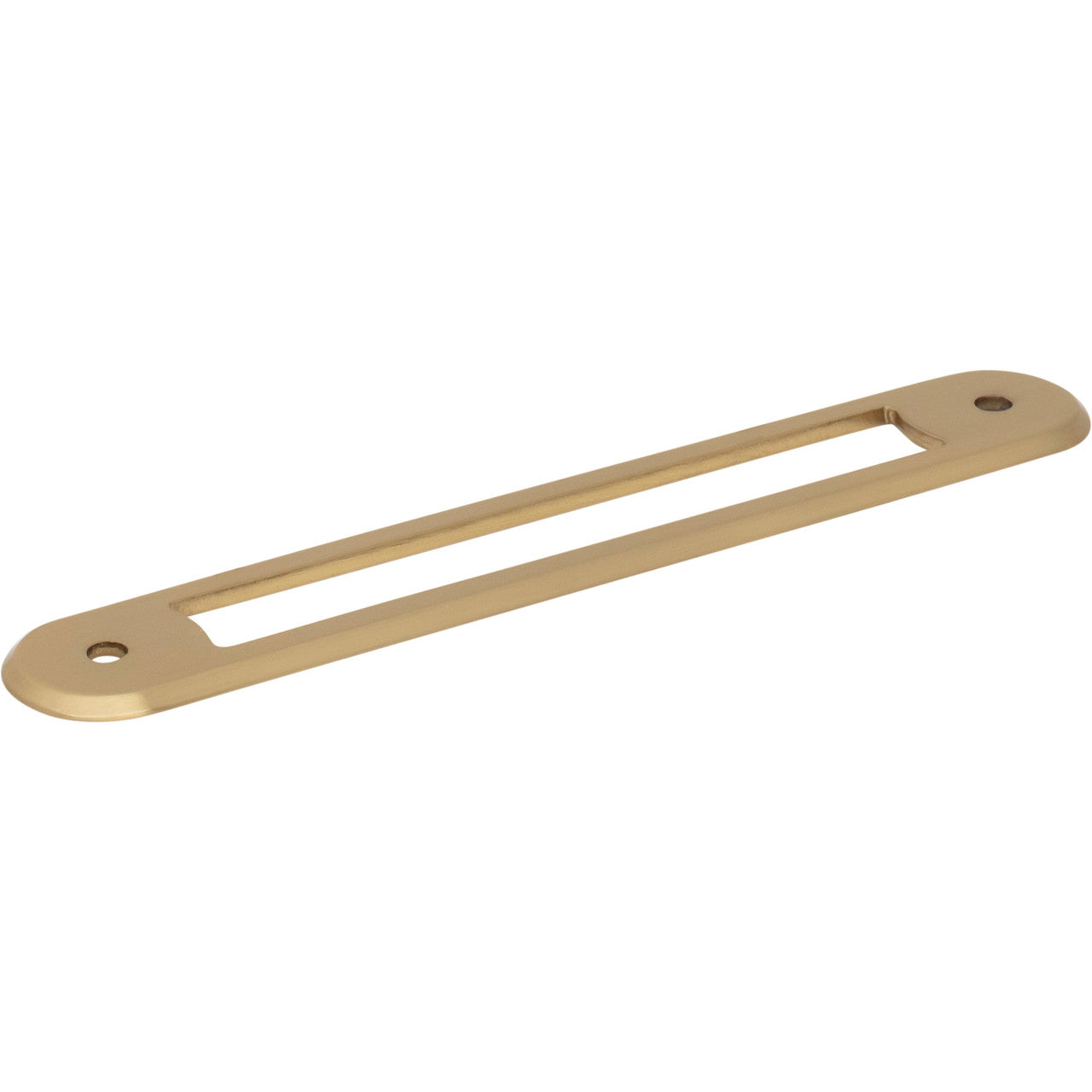 Top Knobs TK3353HB: 5-1/16" Brockwell Oval Backplate - Honey Bronze