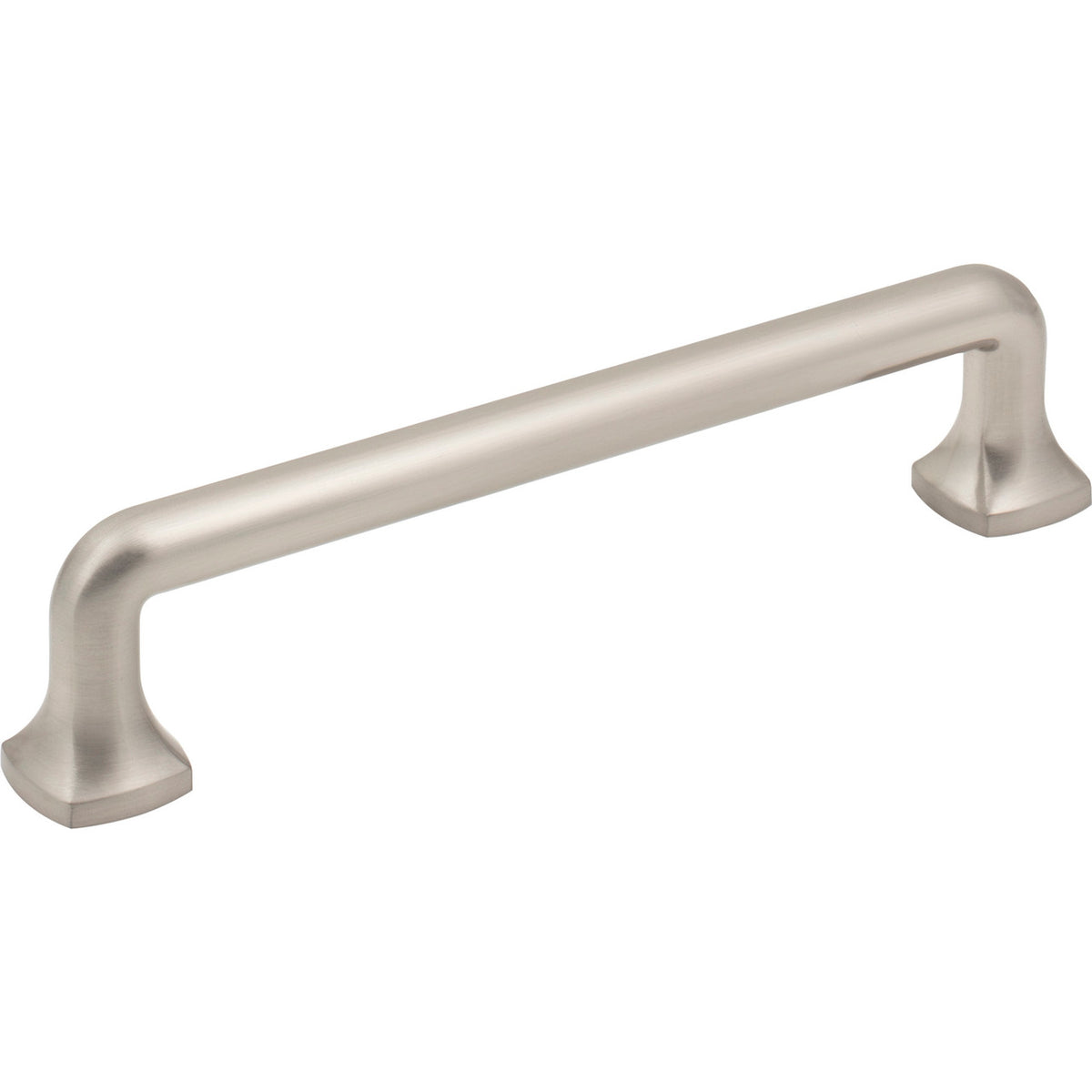 Jeffrey Alexander 663-128SN: 128mm cc Griffin Bar Cabinet Pull - Satin Nickel