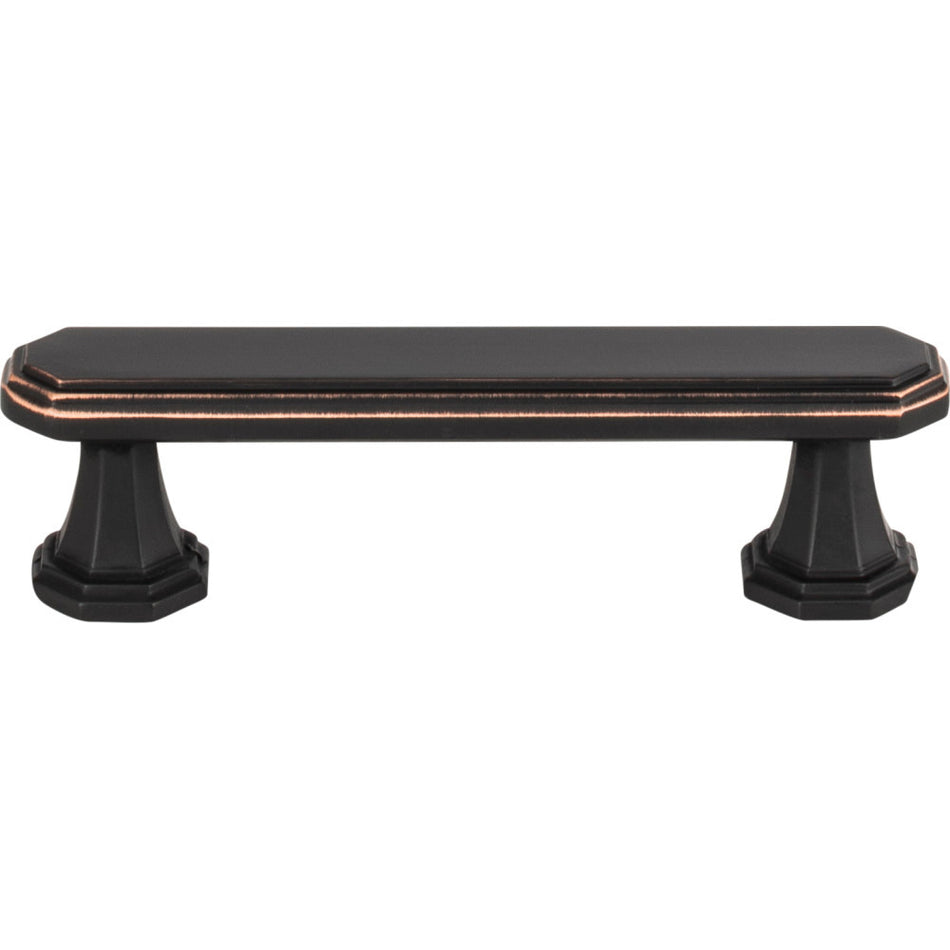 Atlas 320-VB: 3" cc Dickinson Cabinet Pull - Venetian Bronze