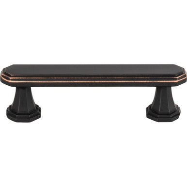 Atlas 320-VB: 3" cc Dickinson Cabinet Pull - Venetian Bronze