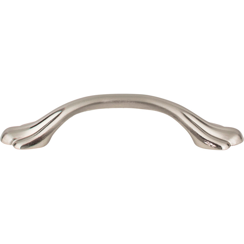 Elements 3208SN: 3" cc Gatsby Arch Cabinet Pull - Satin Nickel