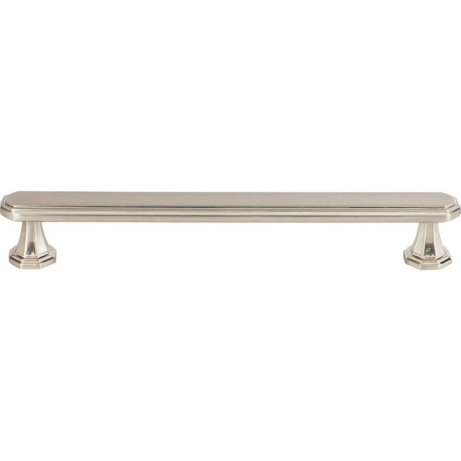 Atlas 321-BRN: 6-5/16" cc Dickinson Cabinet Pull - Brushed Nickel