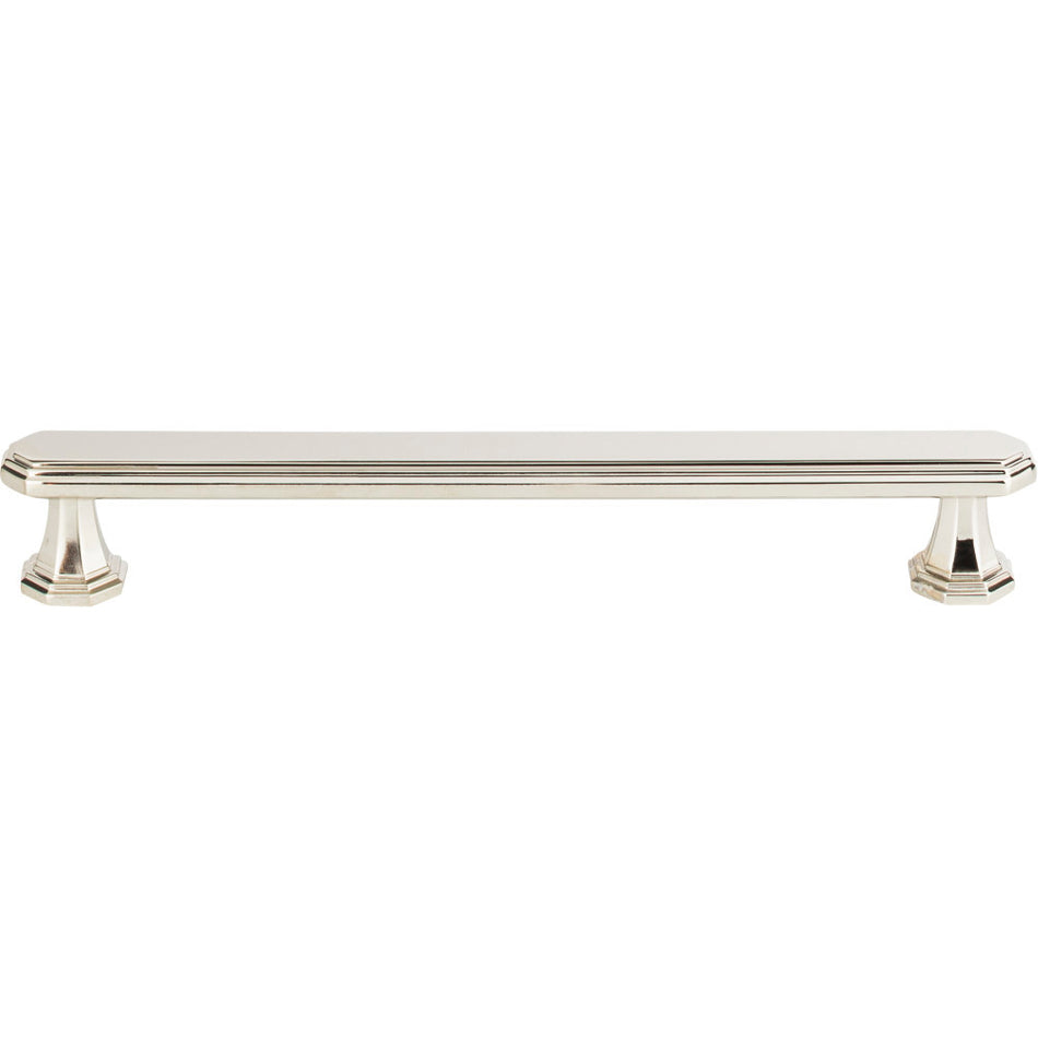 Atlas 321-PN: 6-5/16" cc Dickinson Cabinet Pull - Polished Nickel