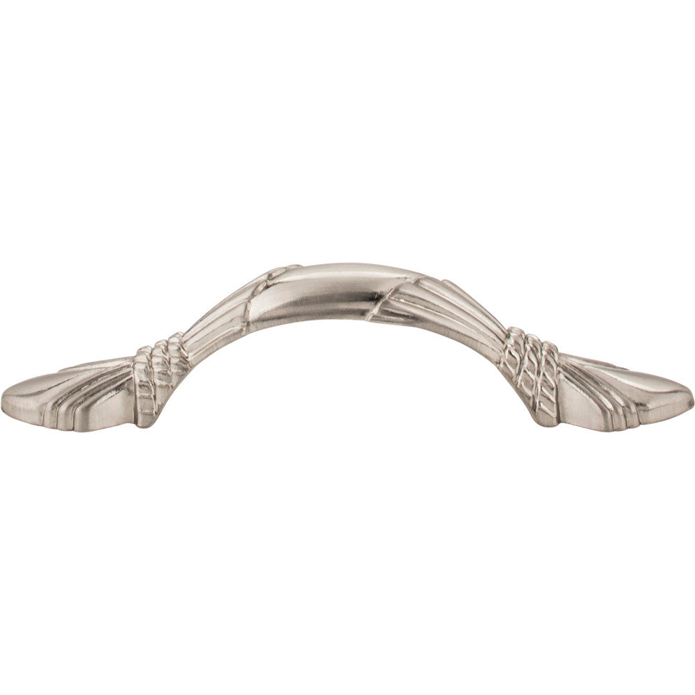 Elements 3211-SN: 3" cc Capri Arch Cabinet Pull - Satin Nickel