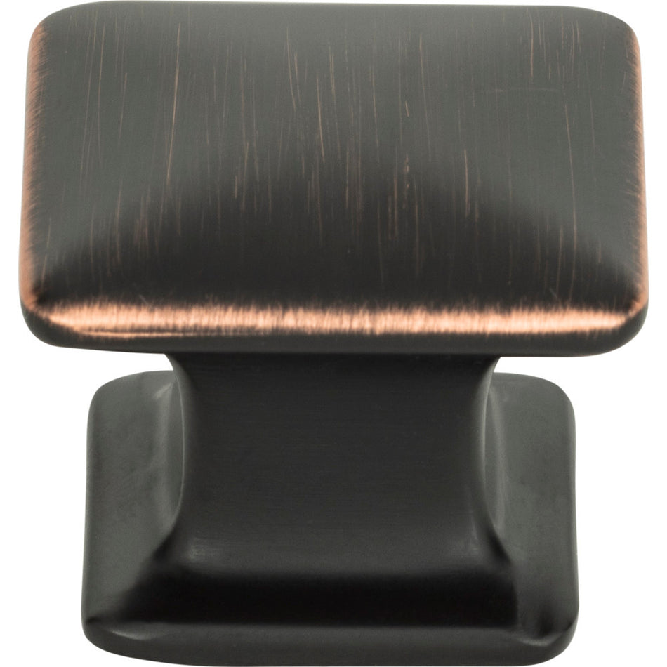 Atlas 322-VB: 1-1/4" Alcott Square Cabinet Knob - Venetian Bronze