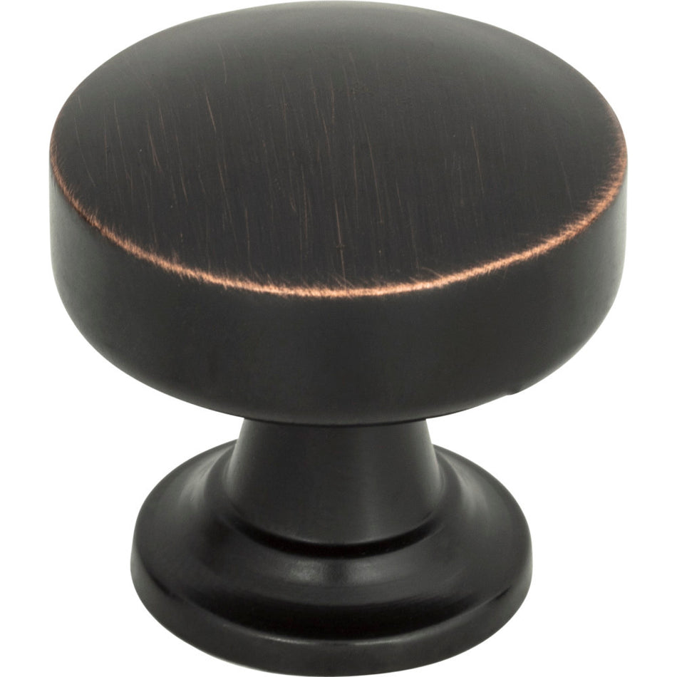 Atlas 325-VB: 1-1/4" Browning Round Cabinet Knob - Venetian Bronze