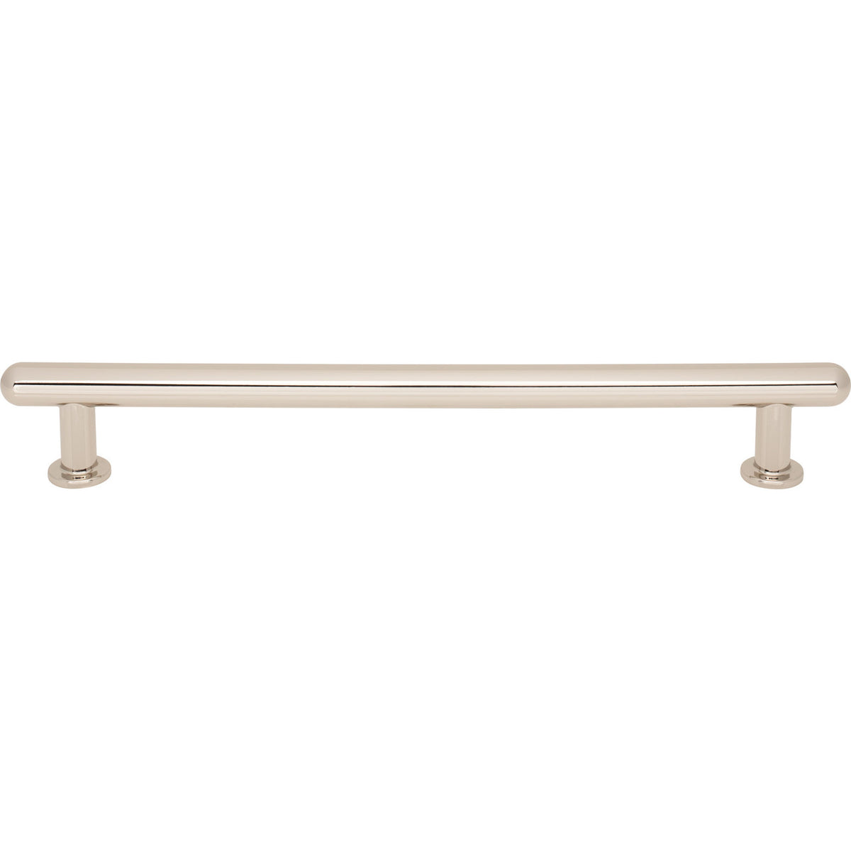 Top Knobs TK3337PN: 12" cc Lambert Appliance Pull - Polished Nickel