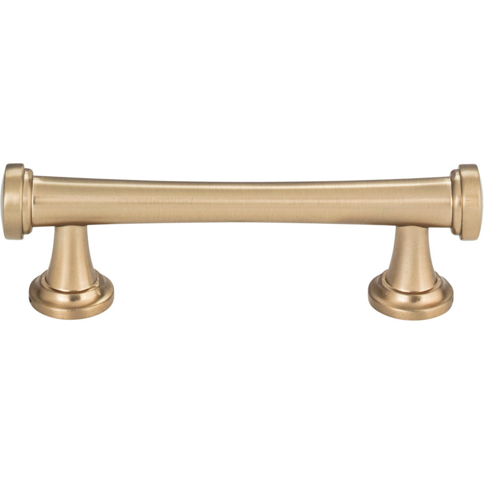 Atlas 326-CM: 3" cc Browning Cabinet Pull - Champagne